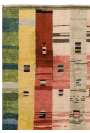 Multicolor Turkish Tulu Rug, Pastel Faded Colors, Tulu Rug HANDMADE, 100% Wool