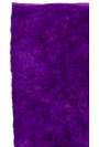 Purple colored Turkish Tulu Shag Pile Rug, HANDMADE, 100% Wool