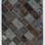 200x300 cm ( 6.6 x 9.10 Ft. ) Gray, Brown, Black color Patchwork Rug