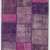 4' x 6' (122x183 cm) Purple Lavender Lilac Orchid Color Patchwork Rug